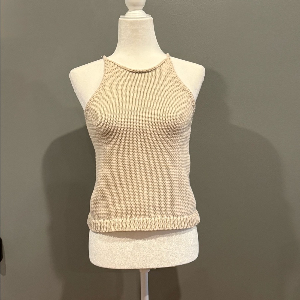 *GENTLY WORN* Banana Republic Women’s Size XS Halter Neck Sweater Tank